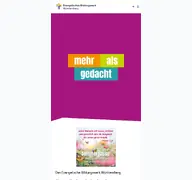 Kleine Seitenvorschau von ev-bildungswerk-wuerttemberg.de