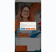 Kleine Seitenvorschau von srh-fachschulen.de