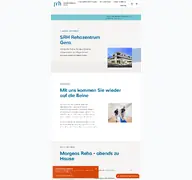 Kleine Seitenvorschau von srh-rehazentrum-gera.de