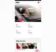 Kleine Seitenvorschau von kues.de