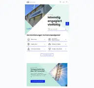 Kleine Seitenvorschau von leverkusen.de