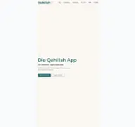 Kleine Seitenvorschau von app.qehillah.de