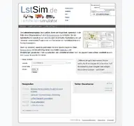 Kleine Seitenvorschau von lstsim.de