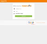 Kleine Seitenvorschau von app.reservino.de