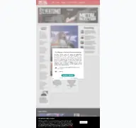 Kleine Seitenvorschau von metalinjection.net