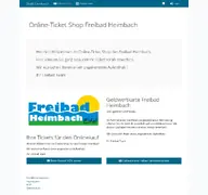 Kleine Seitenvorschau von heimbach.baeder-suite.de