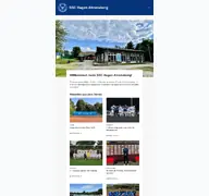 Kleine Seitenvorschau von ssc-hagen-ahrensburg.de