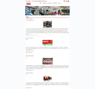 Kleine Seitenvorschau von ssc-karlsruhe.de