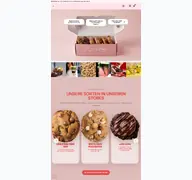 Kleine Seitenvorschau von meltcookies.de