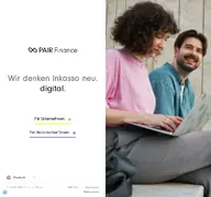 Kleine Seitenvorschau von pairfinance.de