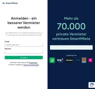Kleine Seitenvorschau von app.smartmiete.de
