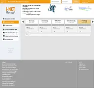 Kleine Seitenvorschau von mensatreff.inetmenue.de