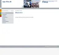 Kleine Seitenvorschau von apps.tf.fau.de