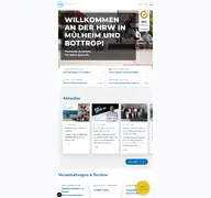Kleine Seitenvorschau von sso.hs-rw.de