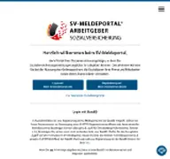Kleine Seitenvorschau von app.sv-meldeportal.de