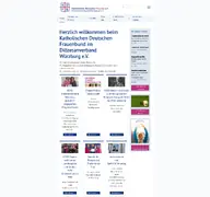 Kleine Seitenvorschau von frauenbund-wuerzburg.de