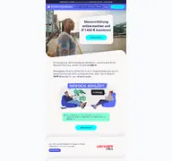Kleine Seitenvorschau von sso.smartsteuer.de