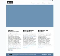 Kleine Seitenvorschau von pch.net