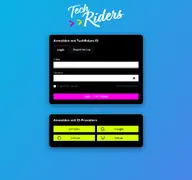 Kleine Seitenvorschau von app.tech-riders.de