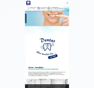 Kleine Seitenvorschau von dentas.de