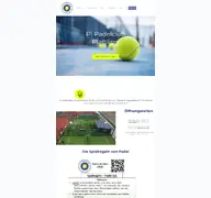Kleine Seitenvorschau von padelclub-plattling.de