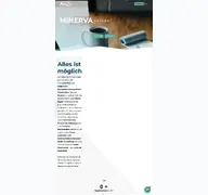 Kleine Seitenvorschau von minervaverlag.de