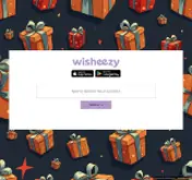 Kleine Seitenvorschau von app.wisheezy.de