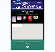 Kleine Seitenvorschau von tauperlitzer-seefest.de