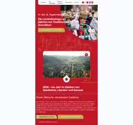 Kleine Seitenvorschau von heimattage2026.de