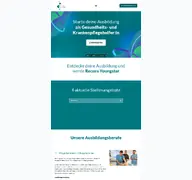 Kleine Seitenvorschau von recuraakademiesachsen.career.softgarden.de