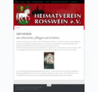 Kleine Seitenvorschau von heimatverein-rosswein.de