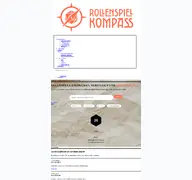 Kleine Seitenvorschau von rollenspiel-kompass.de