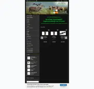 Kleine Seitenvorschau von hunting-equipment.de