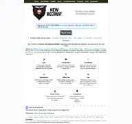 Kleine Seitenvorschau von newrecruit.eu