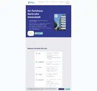 Kleine Seitenvorschau von parkhaus-passagehof.de