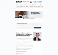 Kleine Seitenvorschau von hyundai.scharf.de