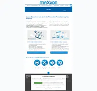 Kleine Seitenvorschau von maxkon.de