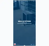 Kleine Seitenvorschau von maxsystems.de