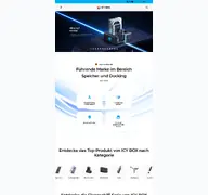 Kleine Seitenvorschau von icybox.de