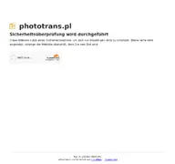 Kleine Seitenvorschau von phototrans.pl