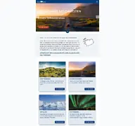 Kleine Seitenvorschau von island-reisen.de