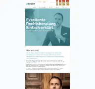 Kleine Seitenvorschau von zander-rechtsanwaelte.de