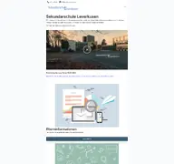 Kleine Seitenvorschau von sekundarschule-leverkusen.de