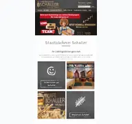 Kleine Seitenvorschau von stadtbaeckerei-schaller.de