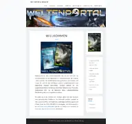 Kleine Seitenvorschau von weltenportalmagazin.de