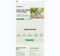 Kleine Seitenvorschau von pflegesache.de