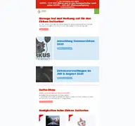 Kleine Seitenvorschau von zirkus-datterino.de
