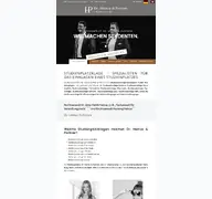 Kleine Seitenvorschau von heinze-studienplatzklage.de