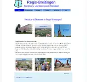 Kleine Seitenvorschau von regis-breitingen.de