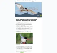 Kleine Seitenvorschau von zugvogeltage.de